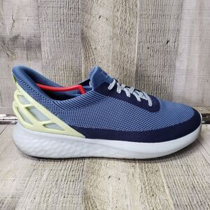Kizik Athens Shoes Mens 11.5 Women's 13 Blue Hands Free Slip On Sneakers Shoes